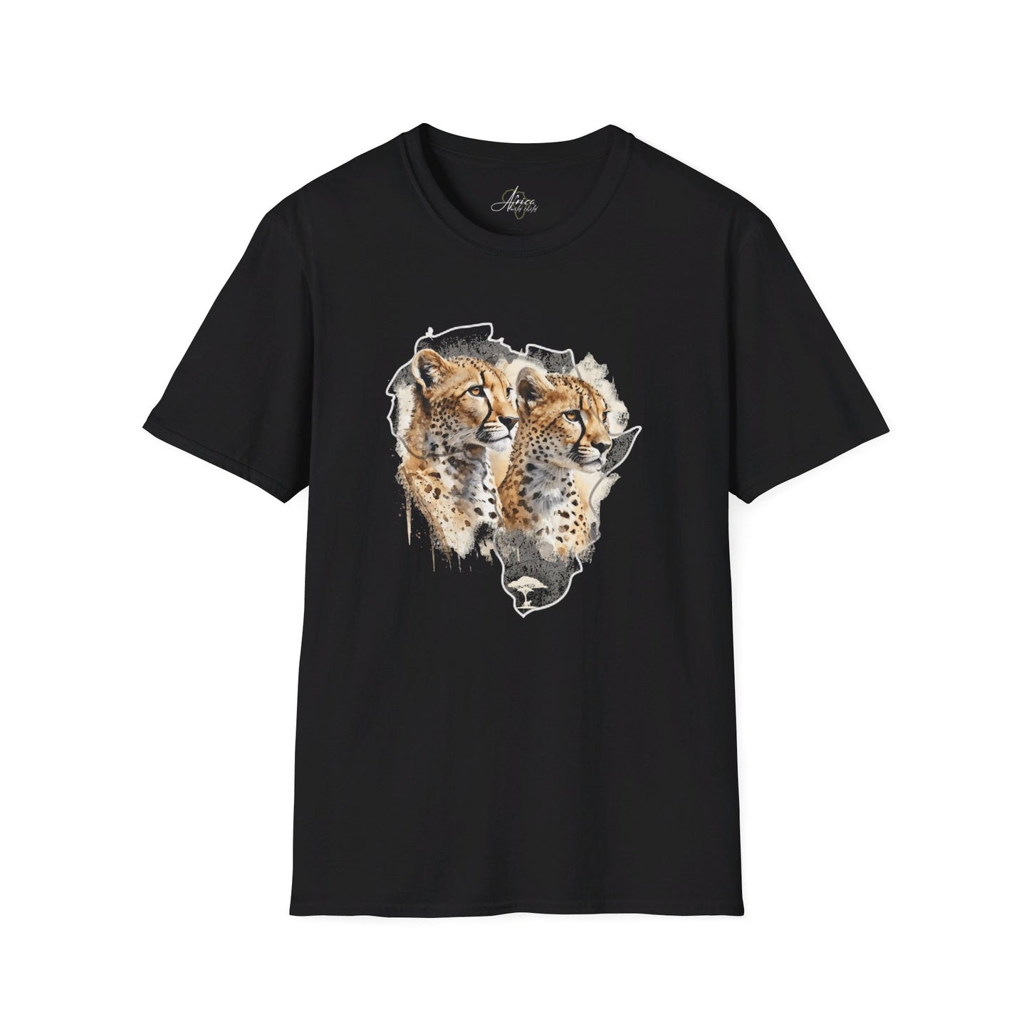 Africa Cheetahs - Adult Softstyle T-Shirt