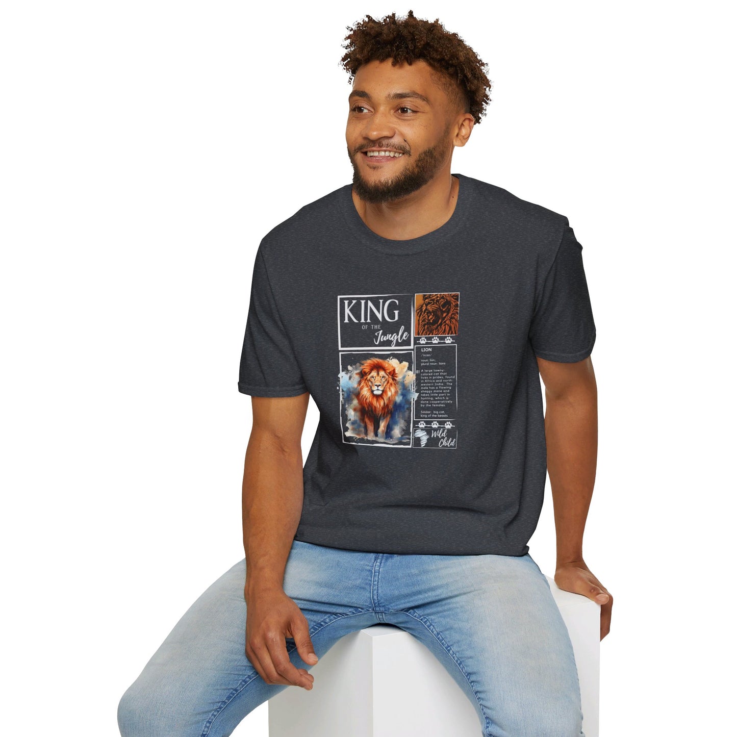 King of the Jungle - Unisex Heavy Cotton Tee