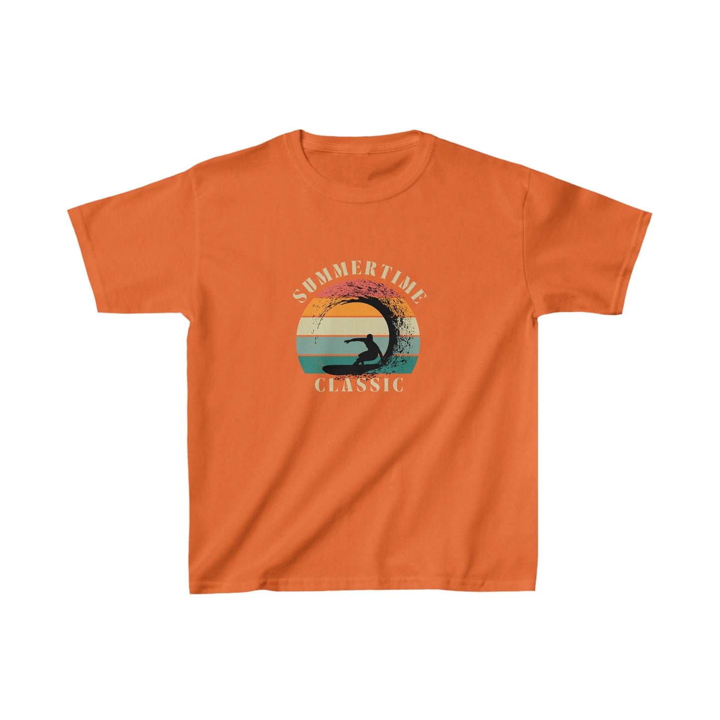 Summer Time Classic - Kids Heavy Cotton Tee