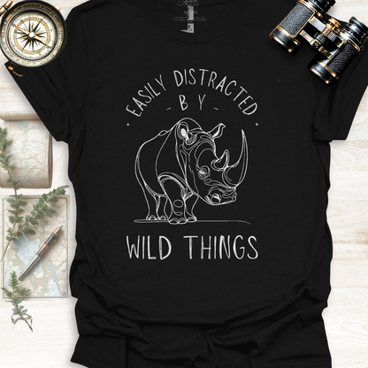 Africa Rhino - Wildlife T-Shirt  🦏