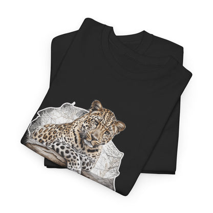 Africa Leopard - Adult Heavy Cotton Tee