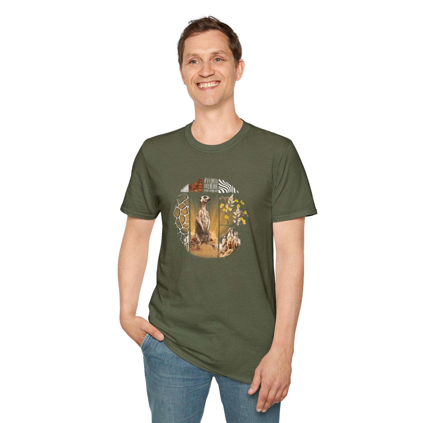 Meerkat - Adult Heavy Cotton Tee