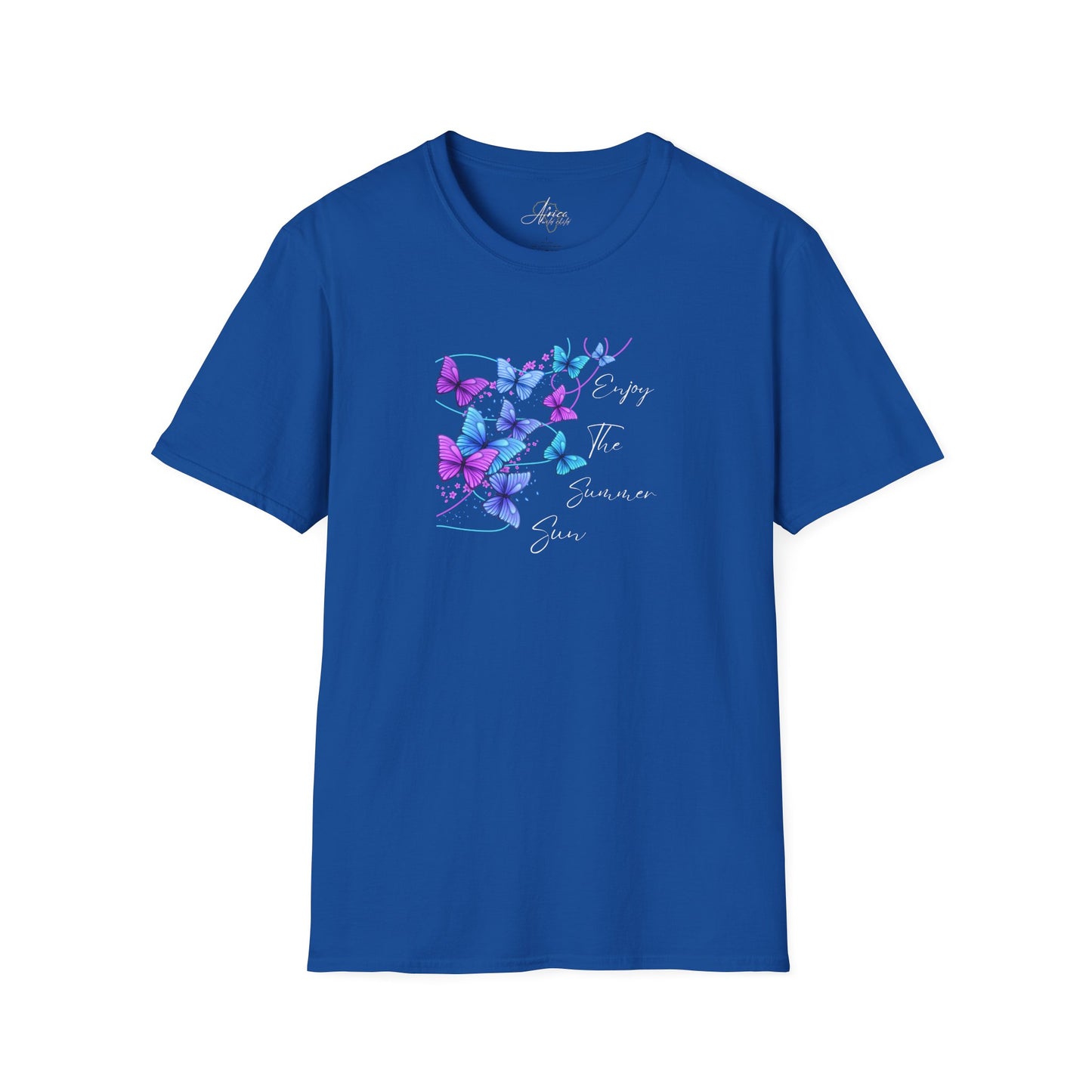 Enjoy The Summer Sun Butterflies - Adult T-Shirt