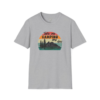Take Me Camping - Unisex Heavy Cotton Tee