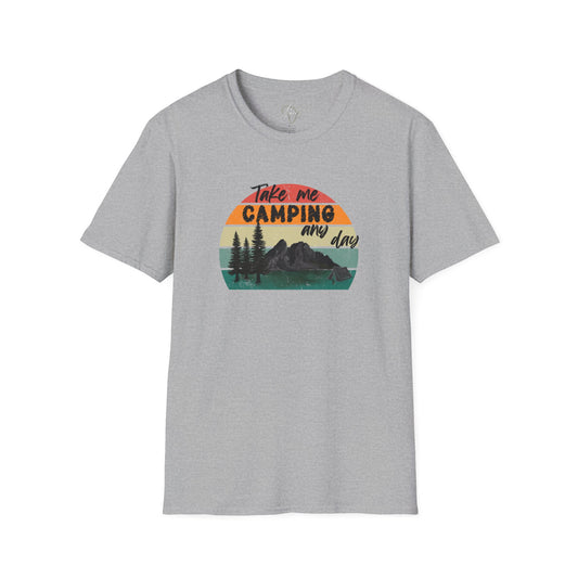 Take Me Camping - Unisex Heavy Cotton Tee