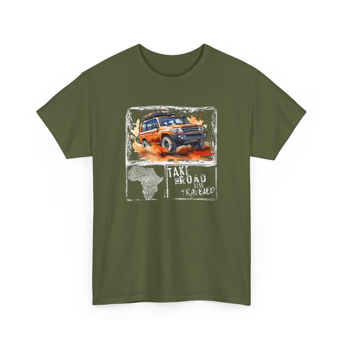 Road Less Traveled - Adult Heavy Cotton Tee