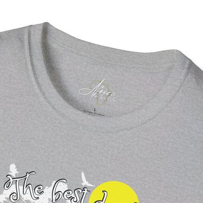 The Best Days are spent Camping - Adult Softstyle T-Shirt