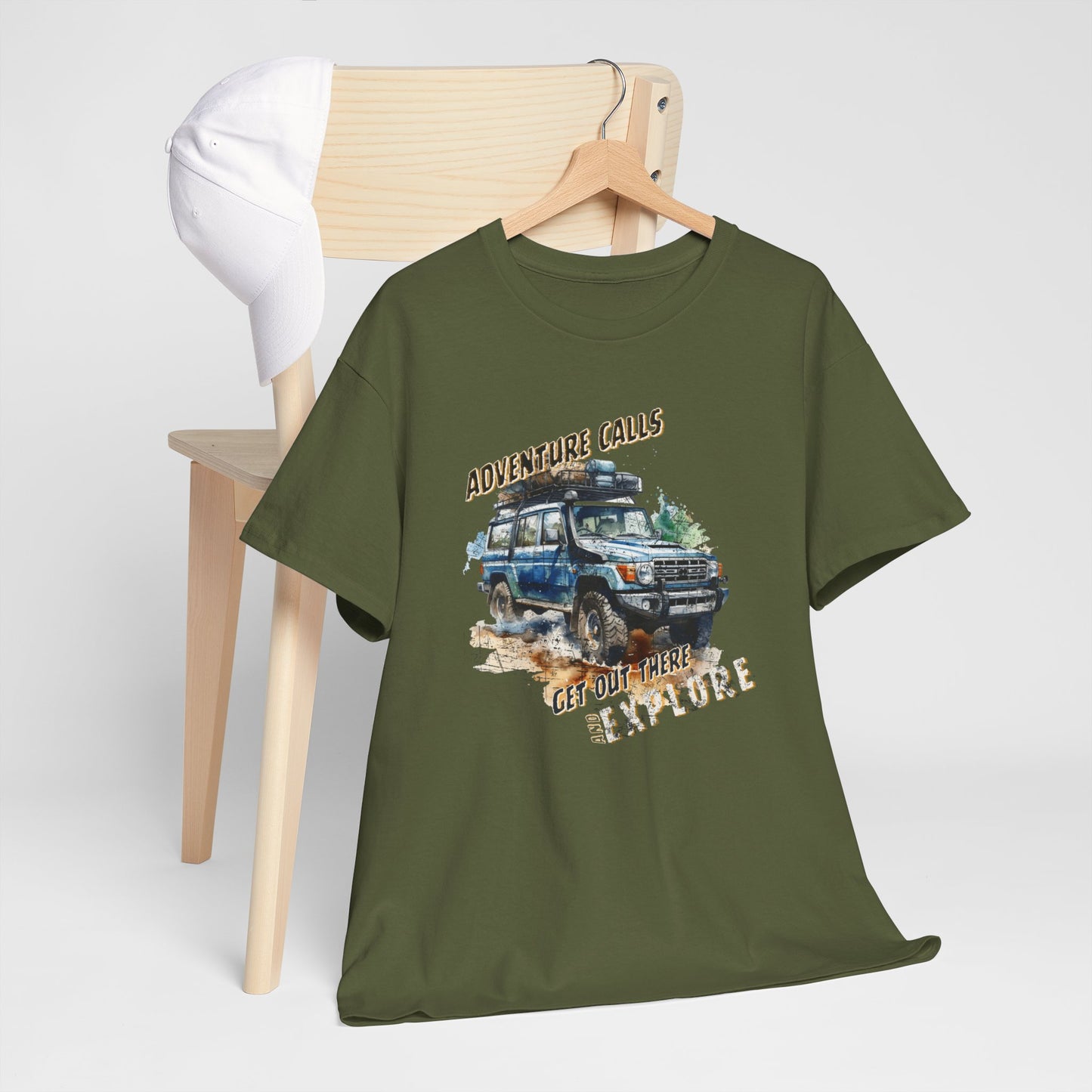 Adventure Calls - Adult Heavy Cotton Tee