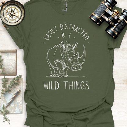 Africa Rhino - Wildlife T-Shirt  🦏