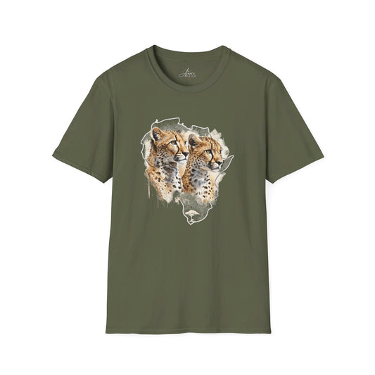 Africa Cheetahs - Adult Softstyle T-Shirt