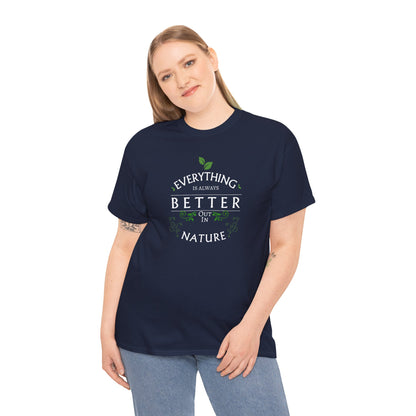 Out in Nature - Adult Heavy Cotton Tee