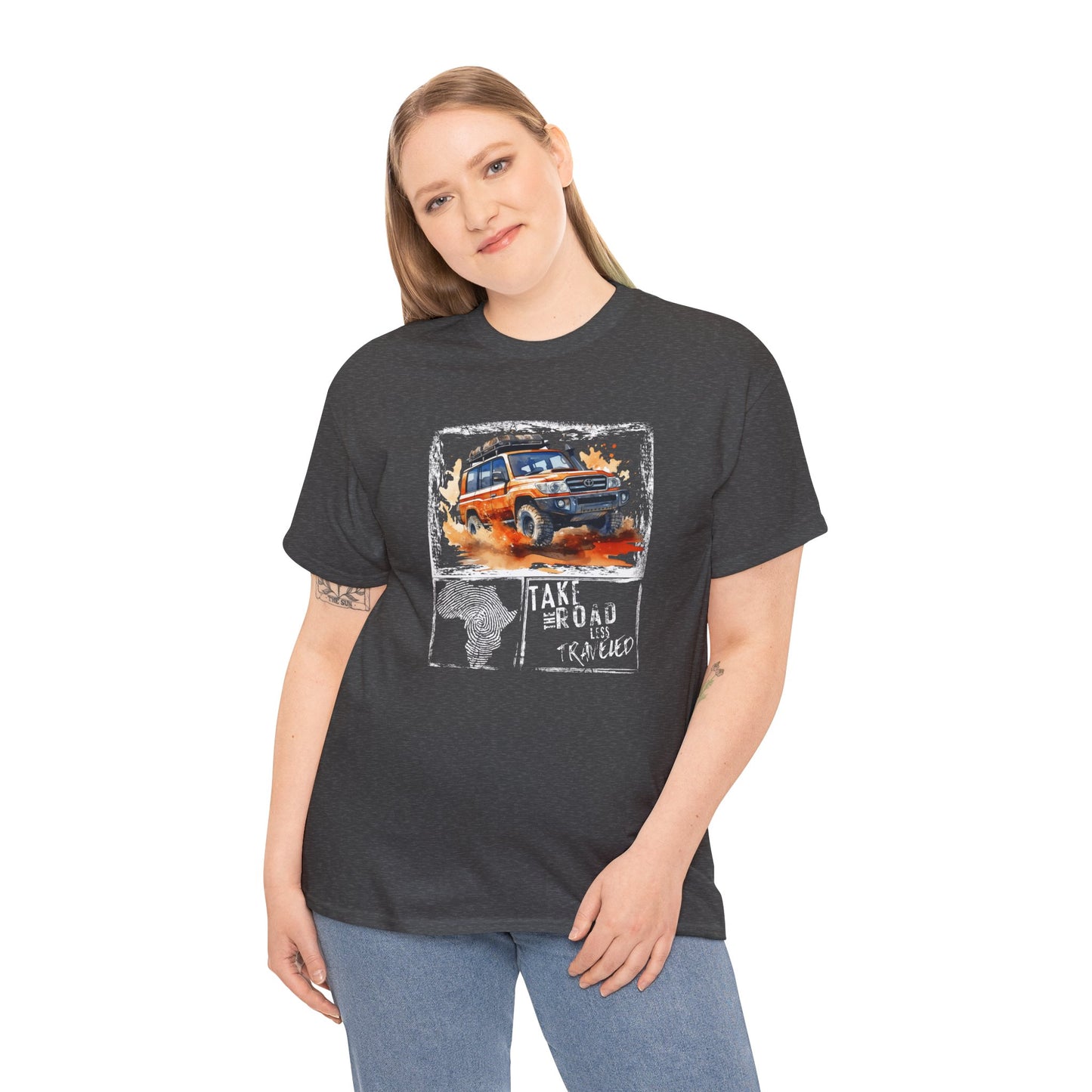 Road Less Traveled - Adult Heavy Cotton Tee