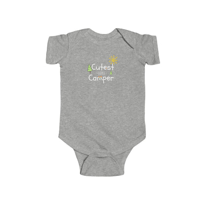 Cutest Little Camper Sunshine & Trees - Infant Fine Jersey Bodysuit