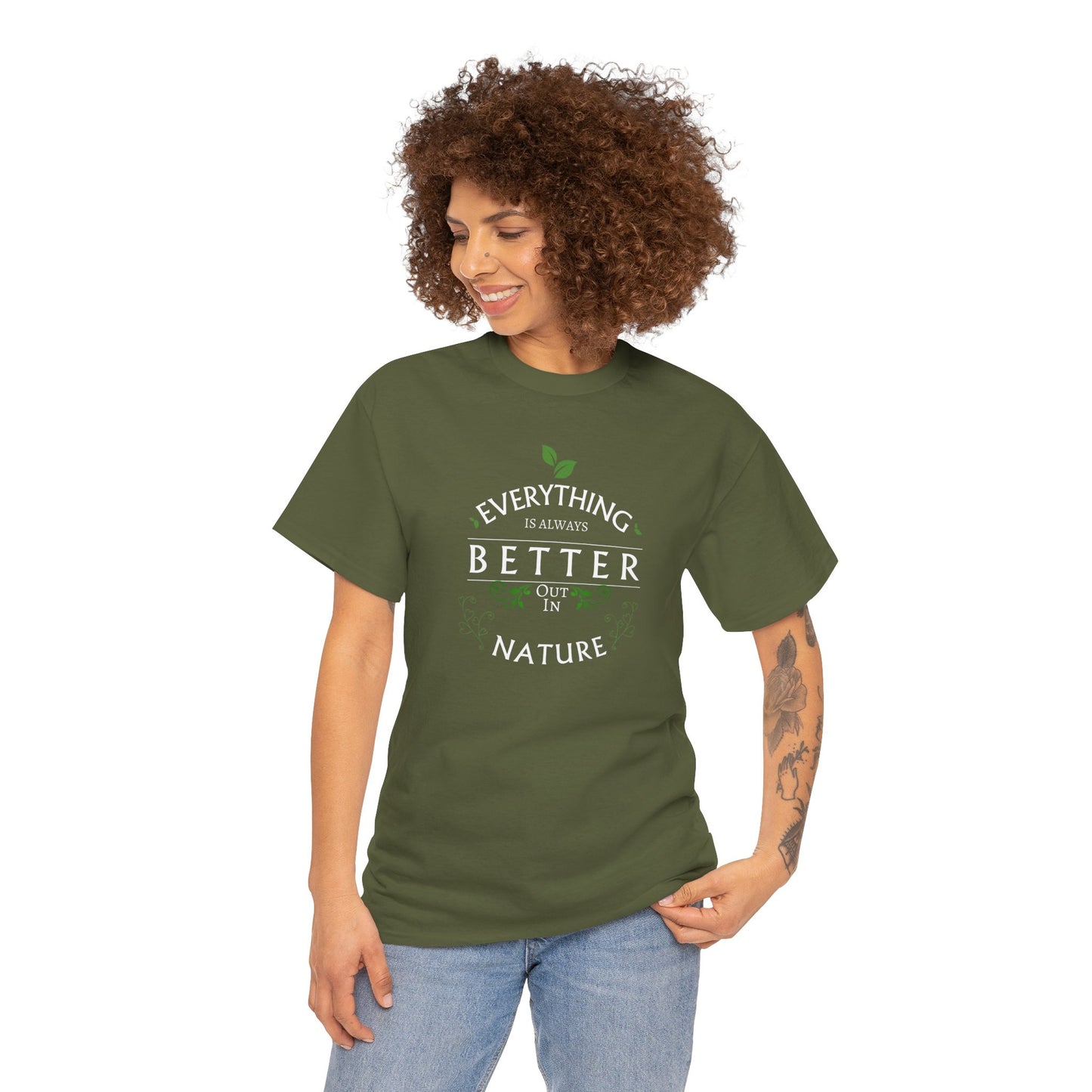 Out in Nature - Adult Heavy Cotton Tee