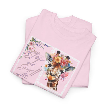 Smell the Flowers - Adult Heavy Cotton Tee