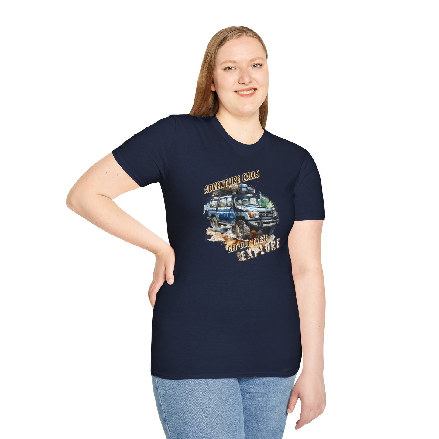 Adventure Calls - Adult Soft-style T-Shirt