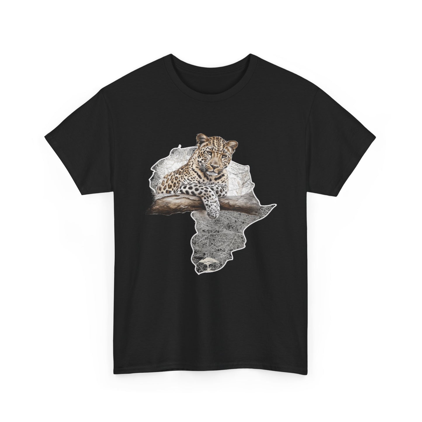 Africa Leopard - Adult Heavy Cotton Tee