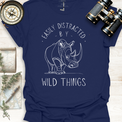 Africa Rhino - Wildlife T-Shirt  🦏