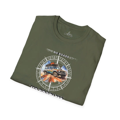 No Road No Problem - Adult Softstyle T-Shirt