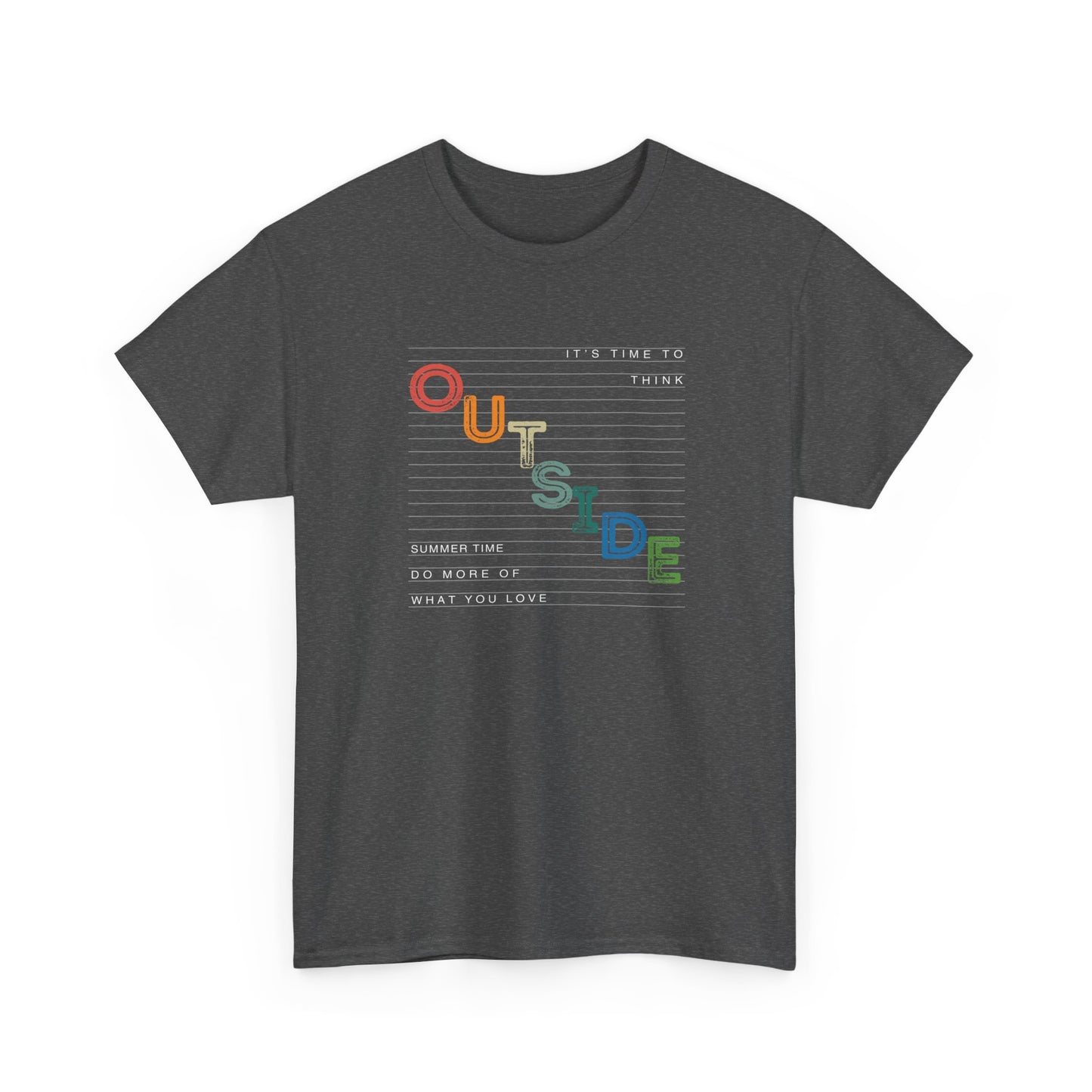 Think Outside - Adult Heavy Cotton Tee