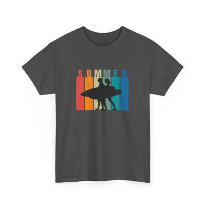 Summer Surf - Adult Heavy Cotton Tee