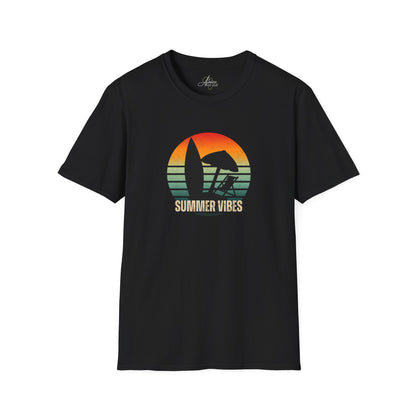 Retro Summer Vibes - Adult Heavy Cotton Tee