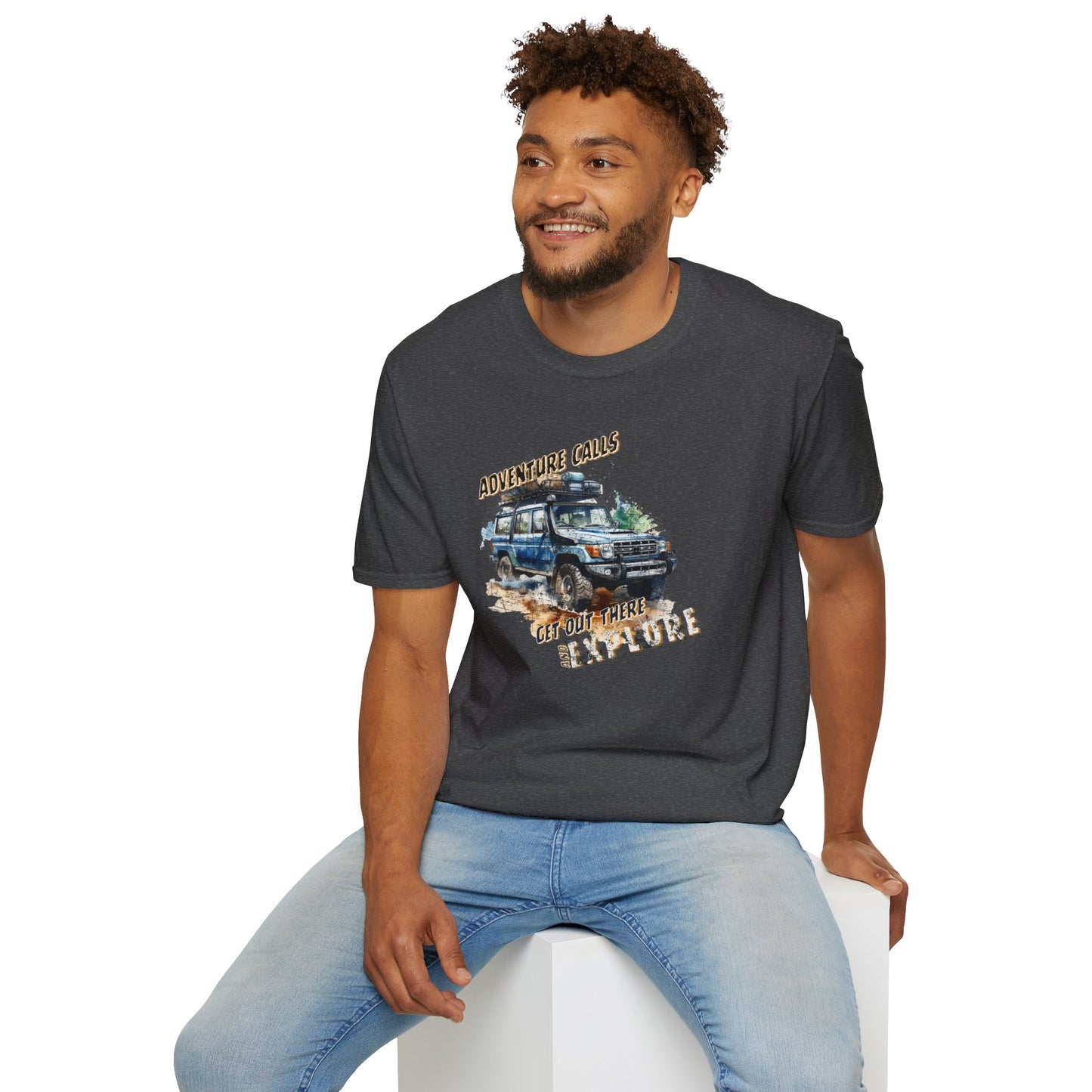 Adventure Calls - Adult Soft-style T-Shirt