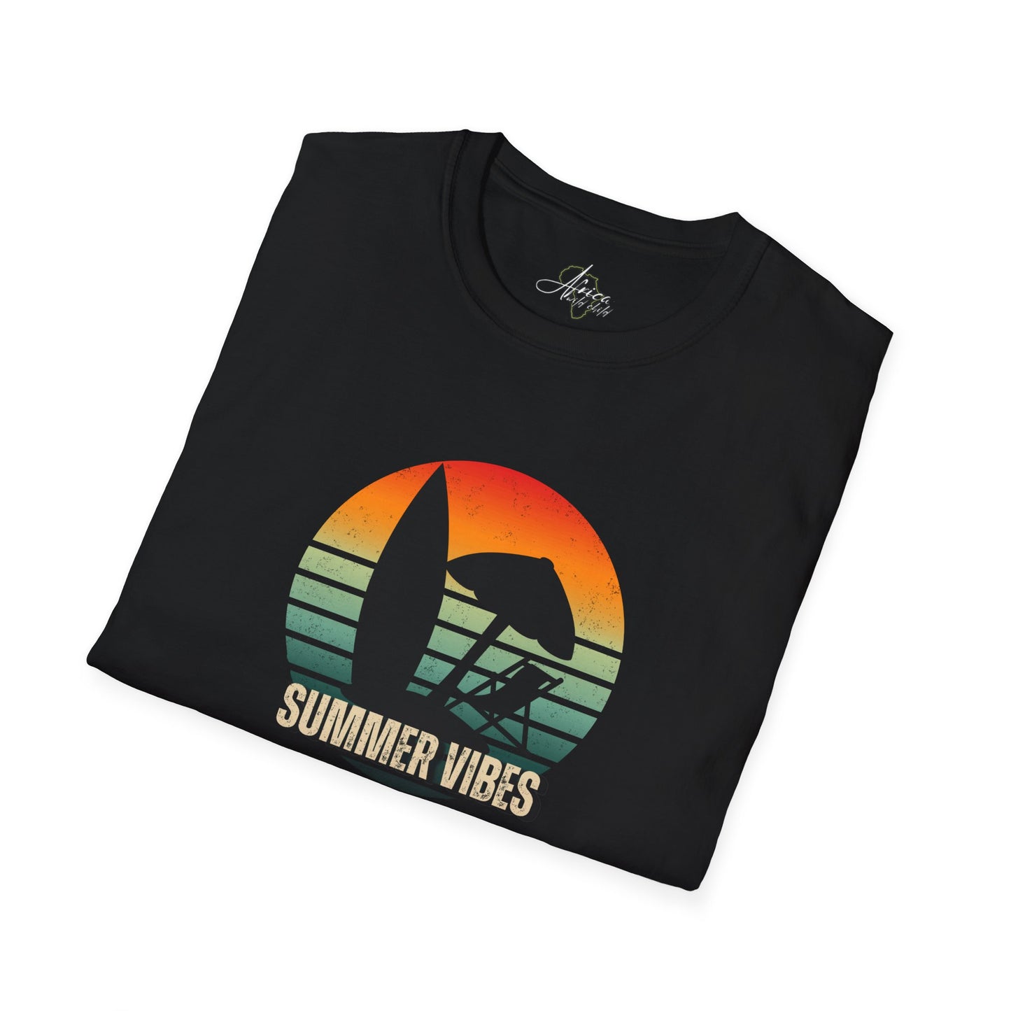 Retro Summer Vibes - Adult Heavy Cotton Tee