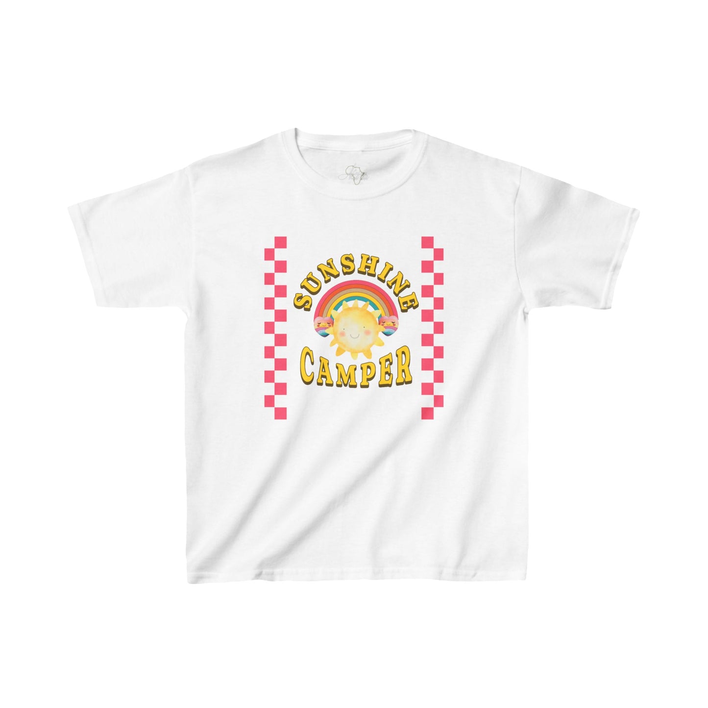 Sunshine Camper Kids Heavy Cotton Tee