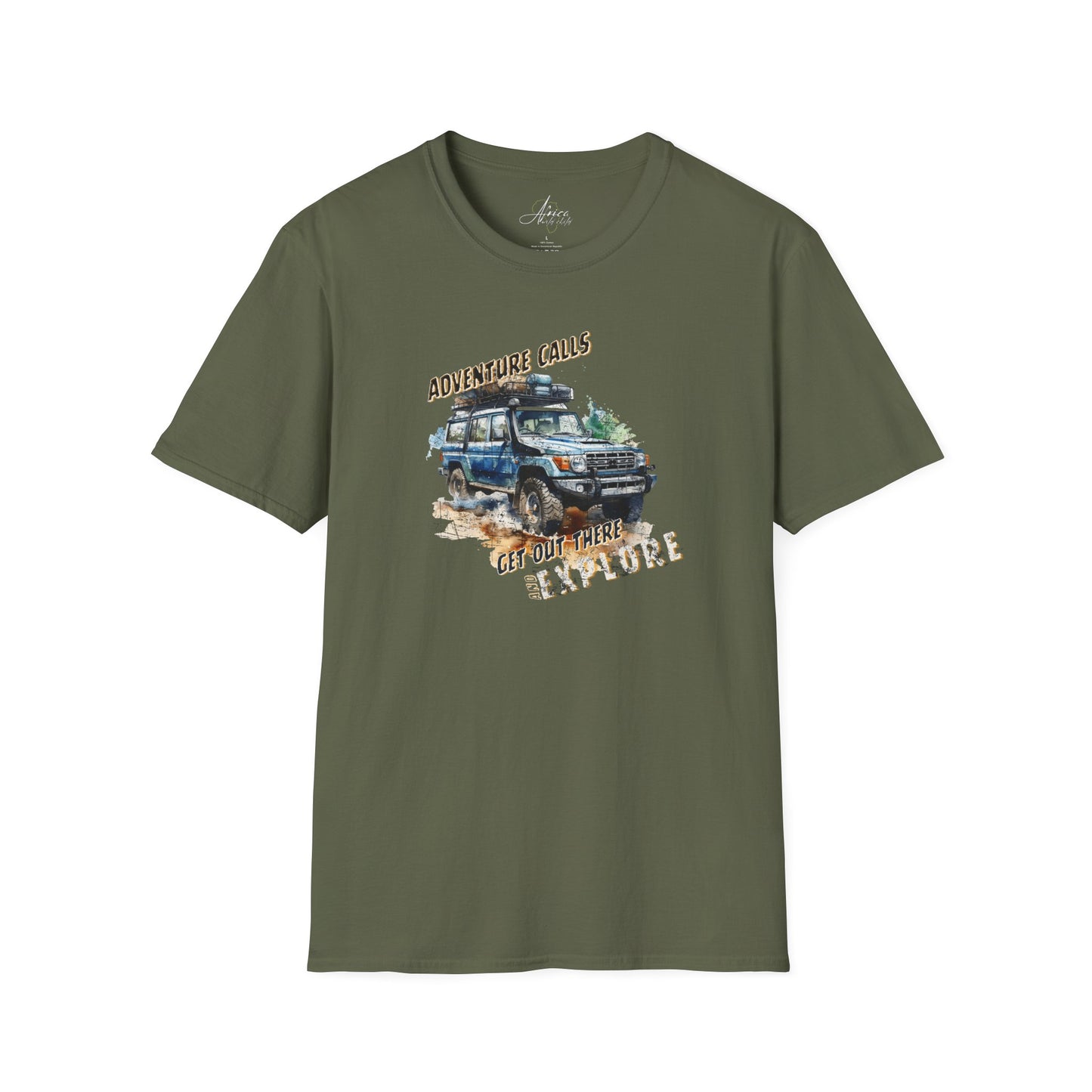 Adventure Calls - Adult Softstyle T-Shirt