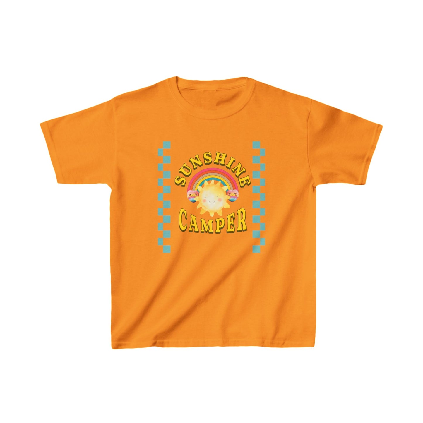 Sunshine Camper Kids Heavy Cotton Tee