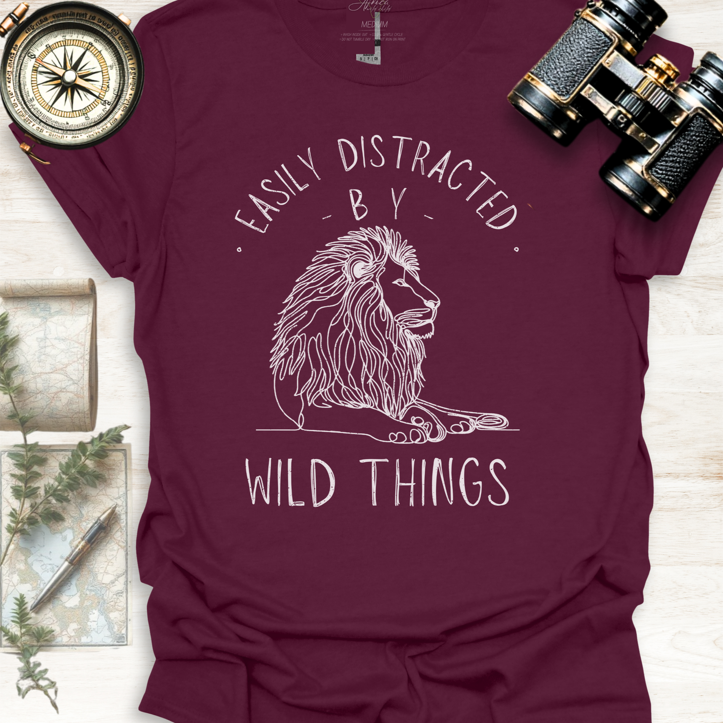 Africa Lion - Wildlife T-Shirt  🦊