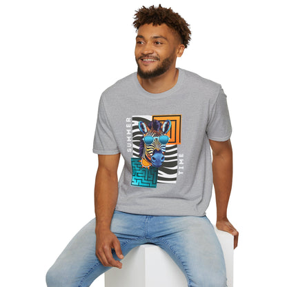 Cool Zebra - Adult Heavy Cotton Tee