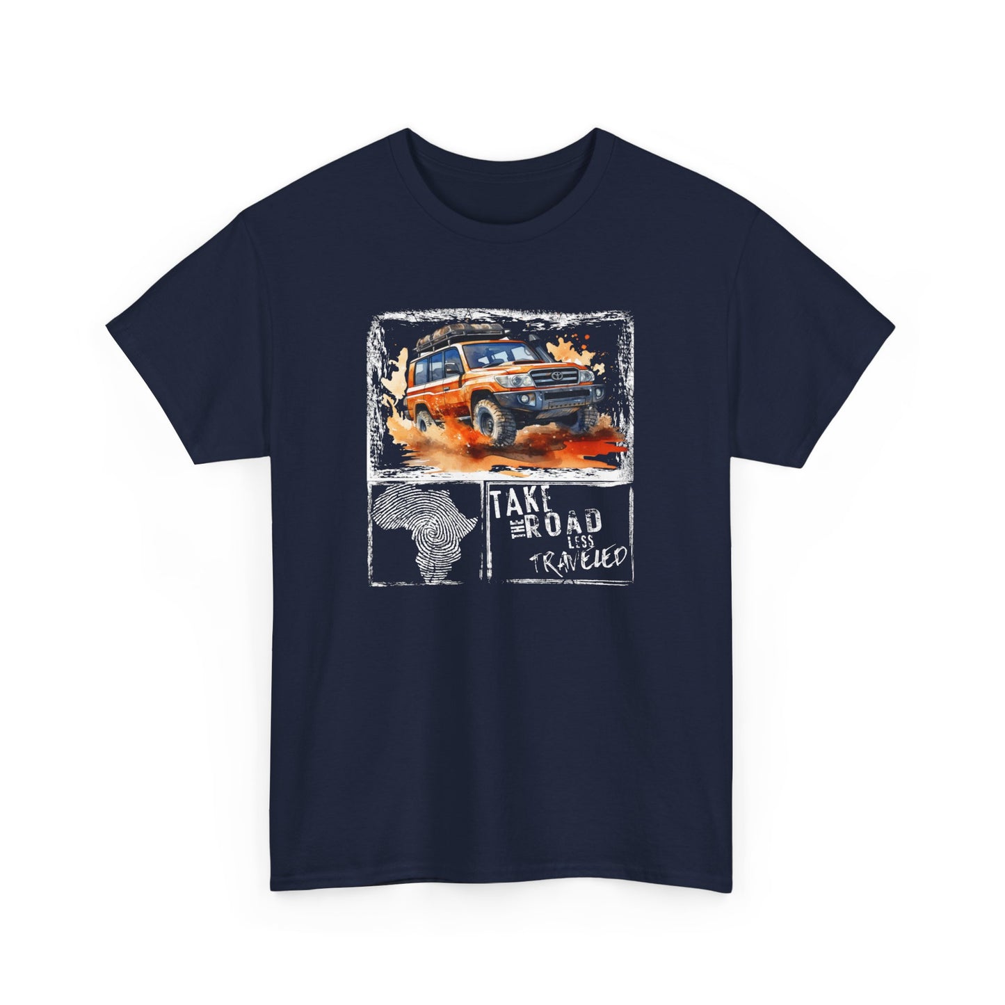 Road Less Traveled - Adult Heavy Cotton Tee