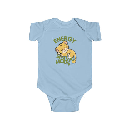 Energy Saving Lion - Fine Jersey Bodysuit