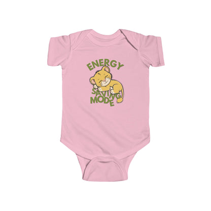 Energy Saving Lion - Fine Jersey Bodysuit