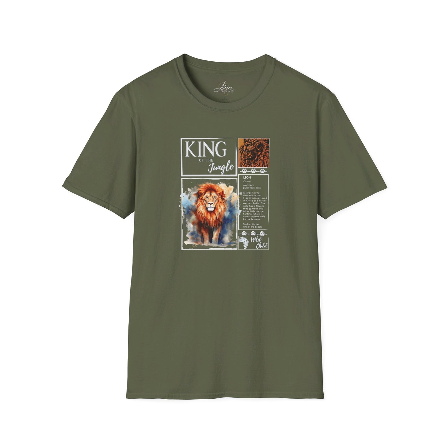 King of the Jungle - Unisex Heavy Cotton Tee