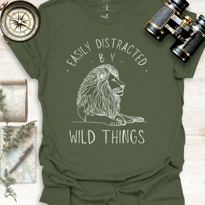 Africa Lion - Wildlife T-Shirt  🦊