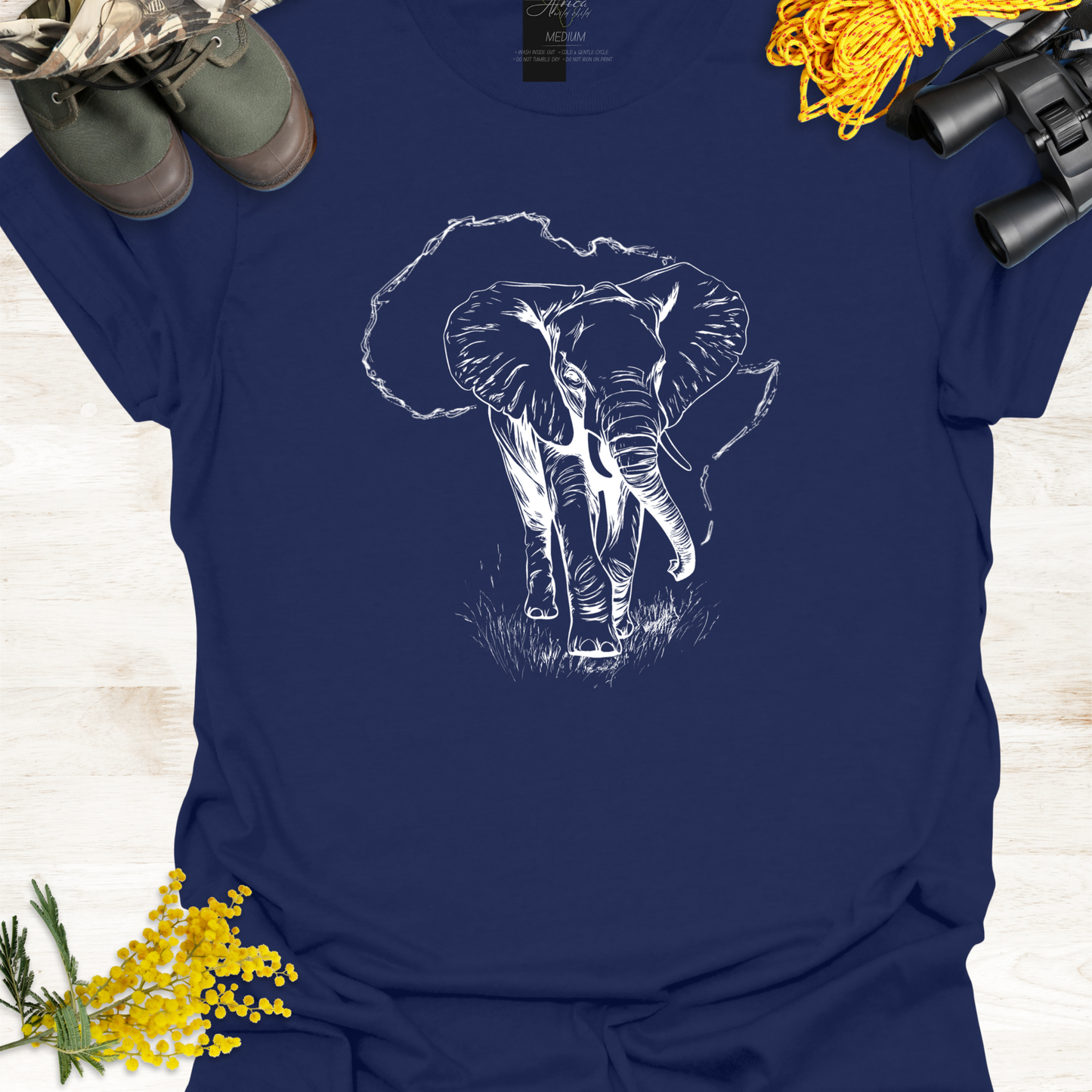 Africa Elephant - Wildlife T-Shirt   🦏