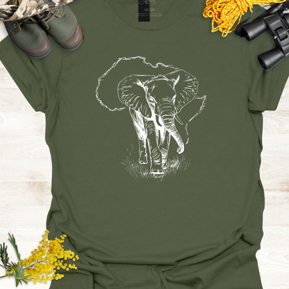 Africa Elephant - Wildlife T-Shirt   🦏