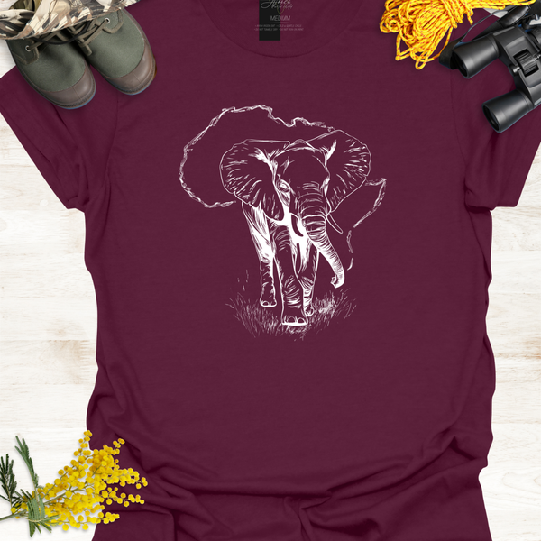 Africa Elephant - Wildlife T-Shirt 🦏