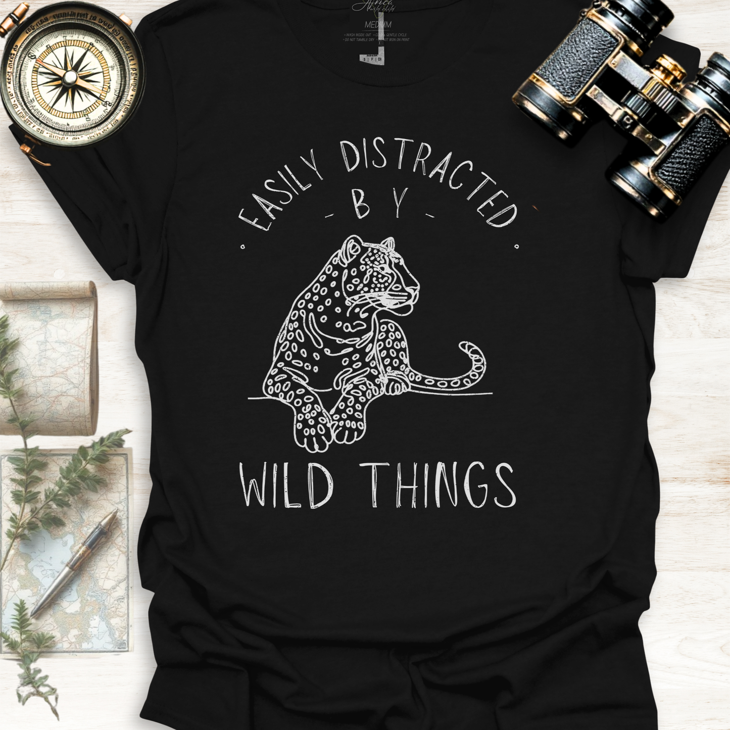 Africa Leopard - Wildlife T-Shirt  🦊