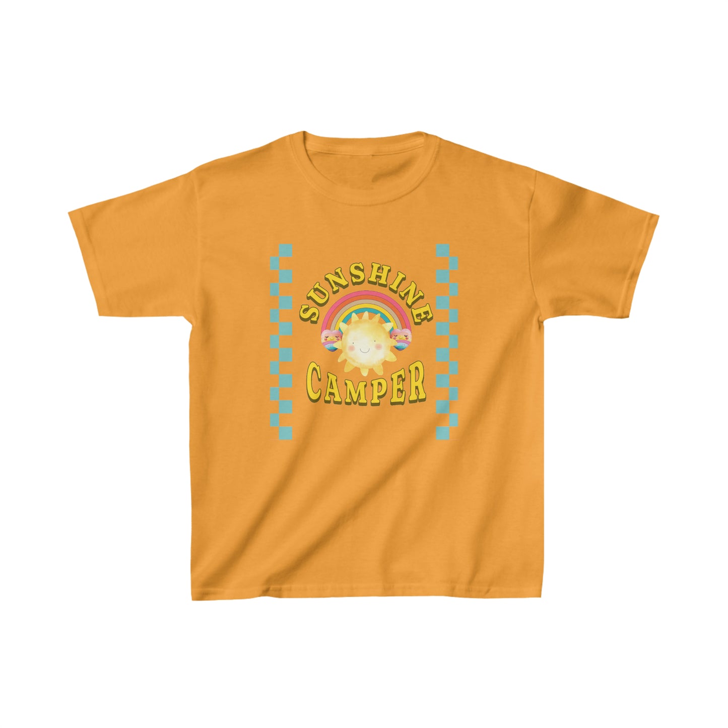 Sunshine Camper Kids Heavy Cotton Tee