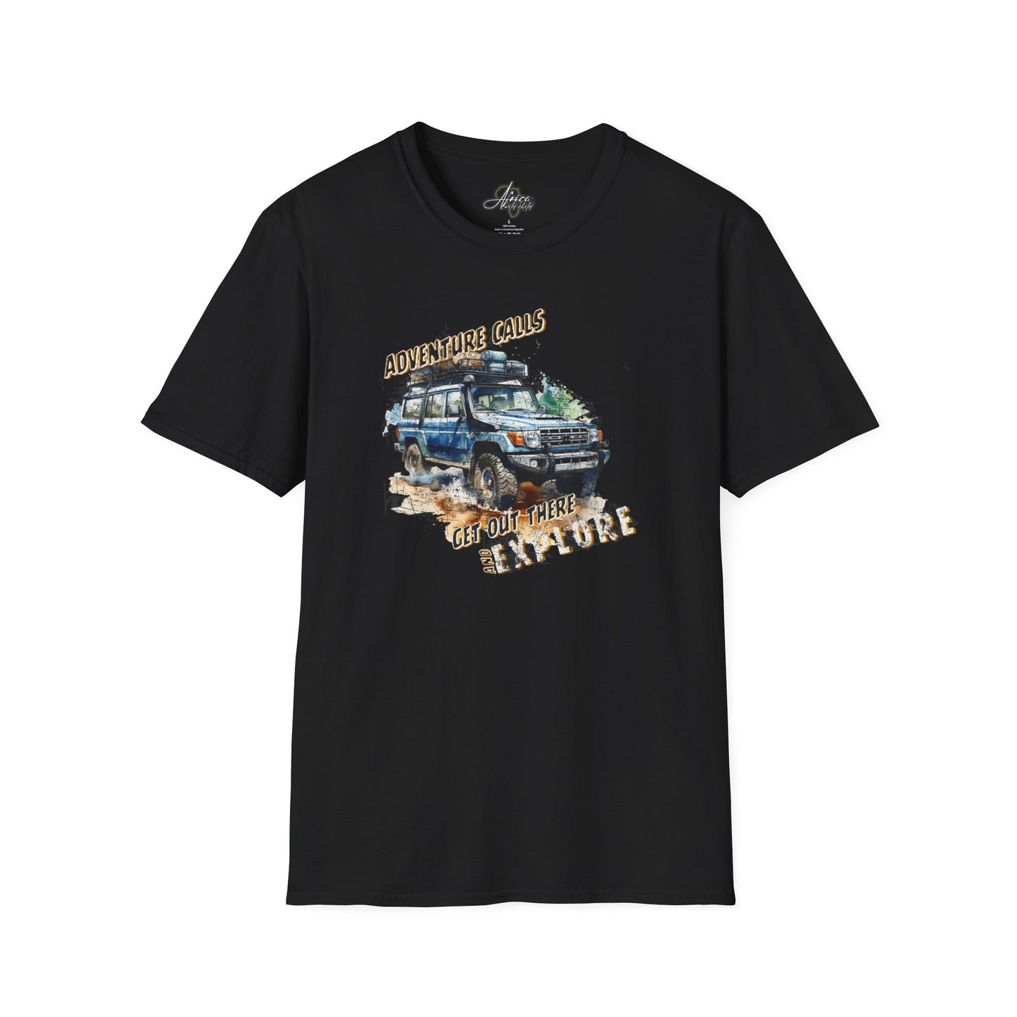 Adventure Calls - Adult Soft-style T-Shirt