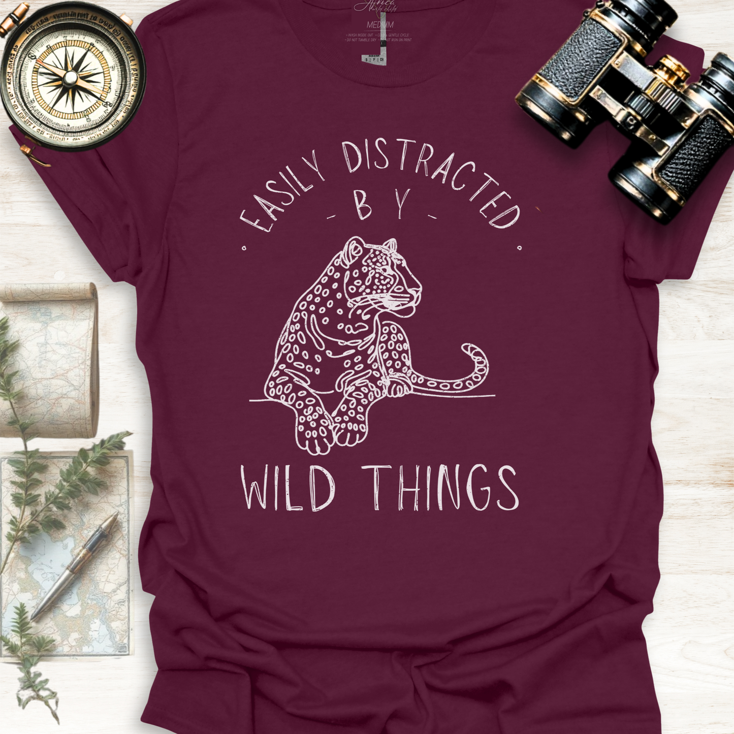 Africa Leopard - Wildlife T-Shirt  🦊