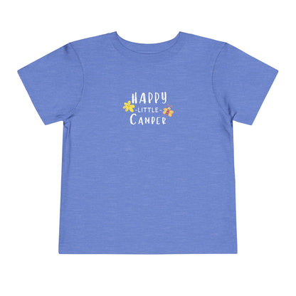 Happy Little Camper - Flower Butterfly - Toddler T-shirt