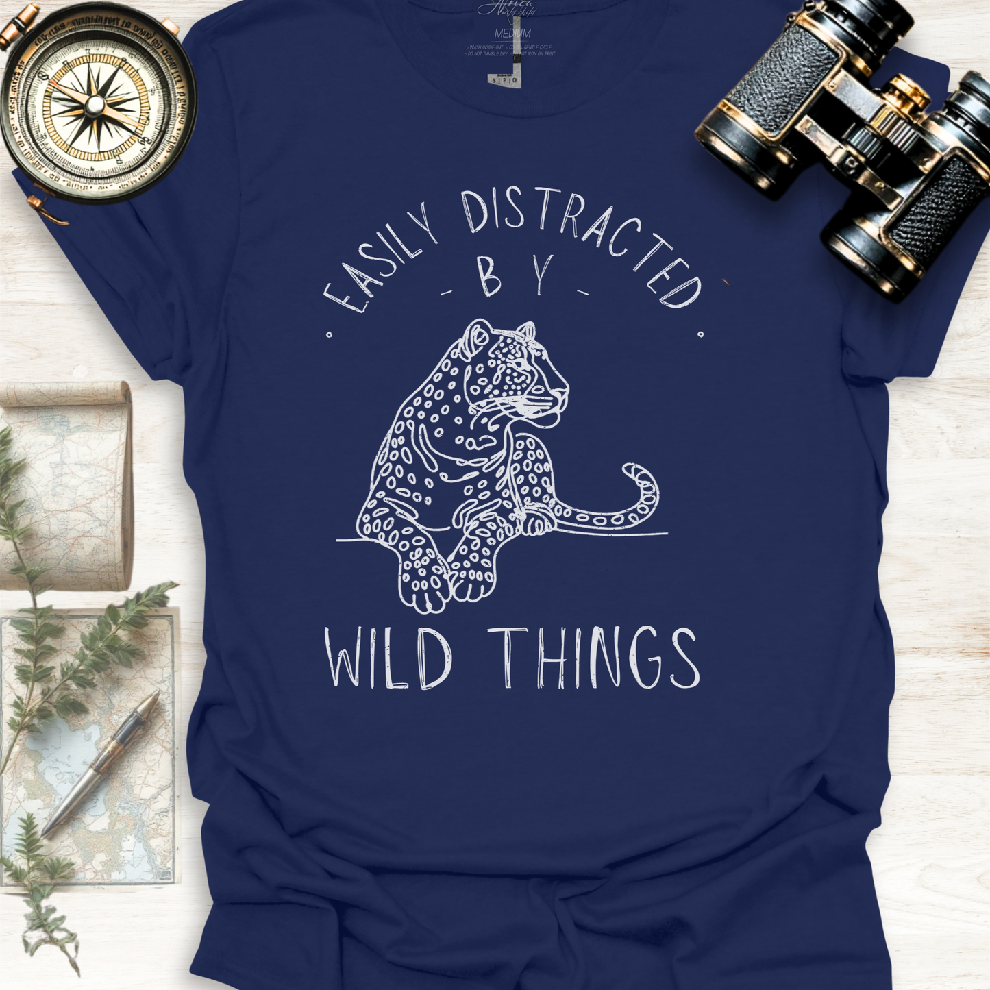 Africa Leopard - Wildlife T-Shirt  🦊