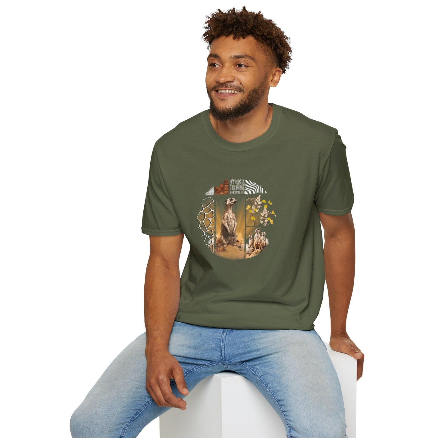 Meerkat - Adult Heavy Cotton Tee