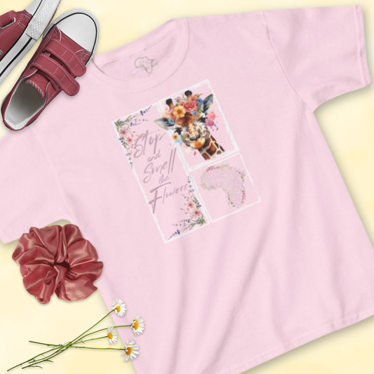 Smell The Flowers - Kids Tee