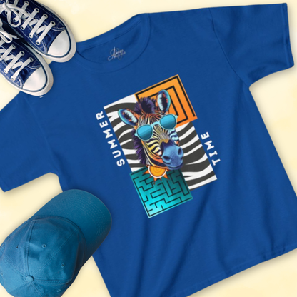 Cool Zebra - Kids Tee
